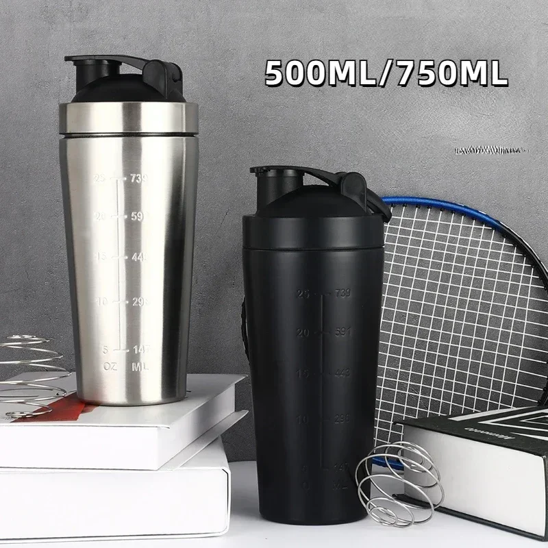 Fitness Nutrition Protein - Copo de Proteína em Aço Inoxidável,