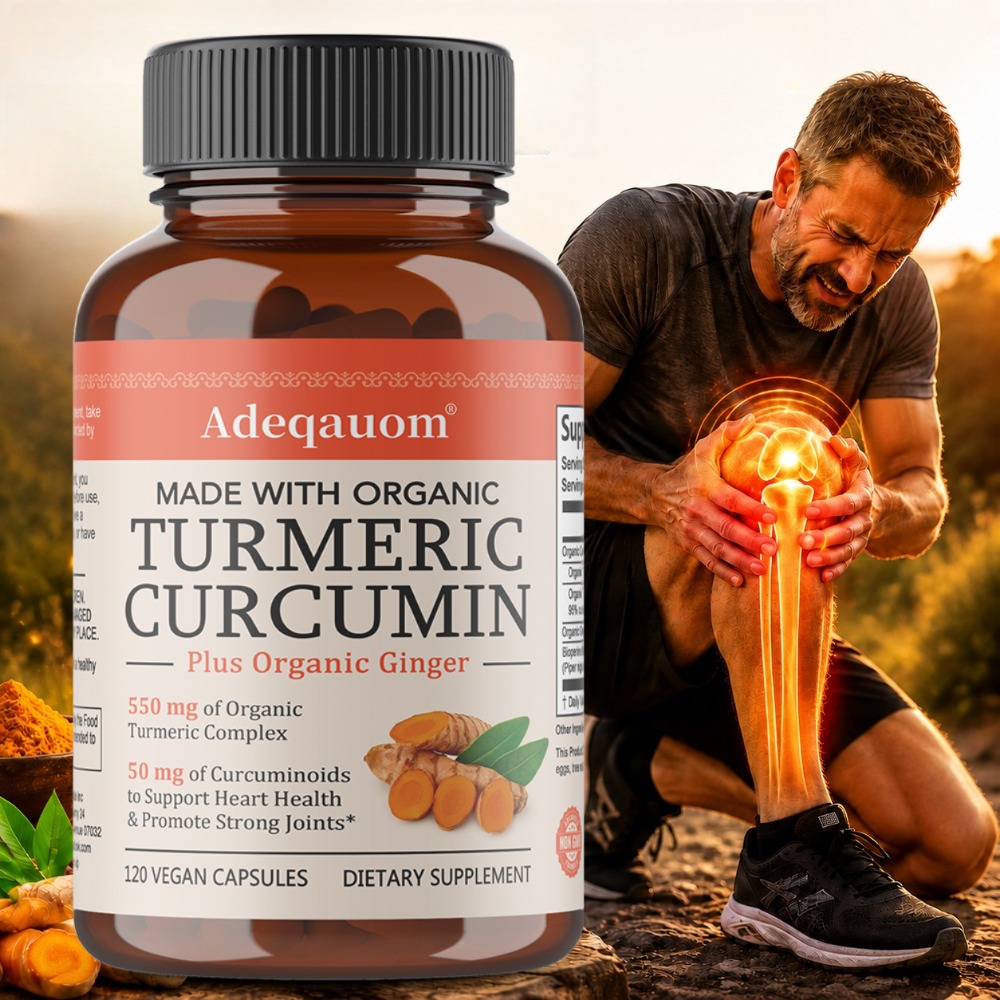 Turmeric Curcumin Capsule - Suplemento de Curcumina de Cúrcuma com