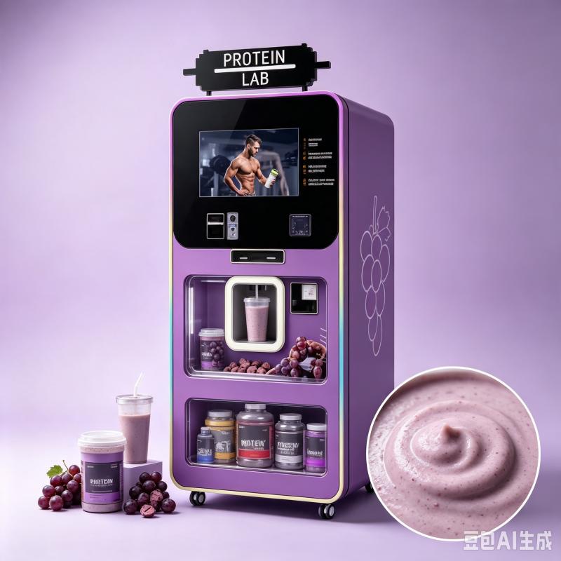 Fitness Nutrition Protein - Máquina de Venda Automática de Shake