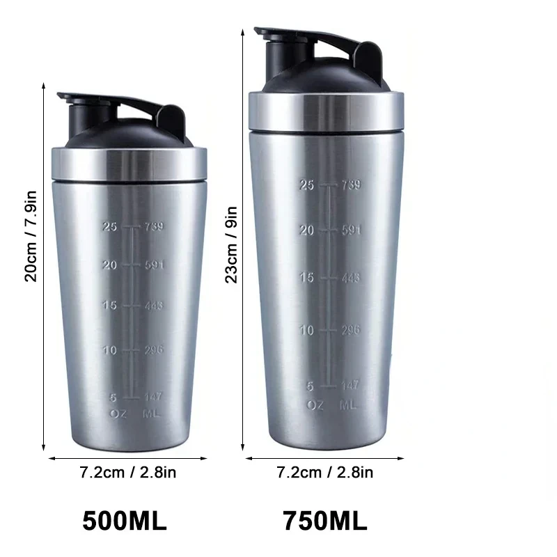 Copo de Proteína em Aço Inoxid - Fitness Nutrition Protein avaliação e preço