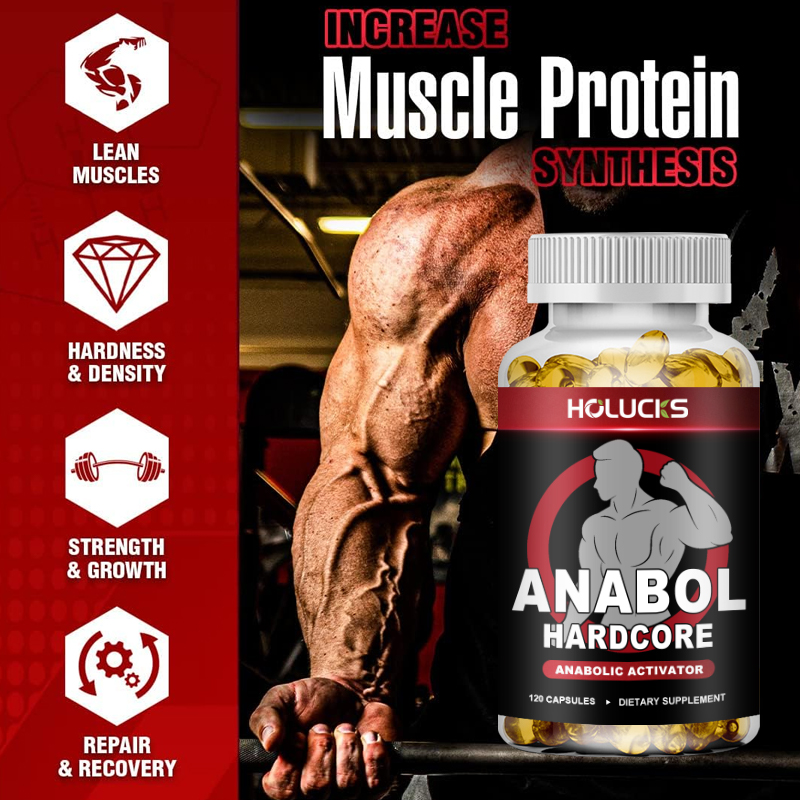 ANABOLIC Muscle Builder para H - Pre Workout Supplement avaliação e preço