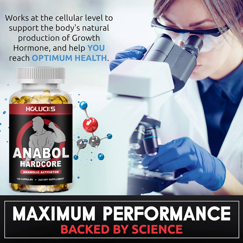 ANABOLIC Muscle Builder para H - Pre Workout Supplement avaliação e preço