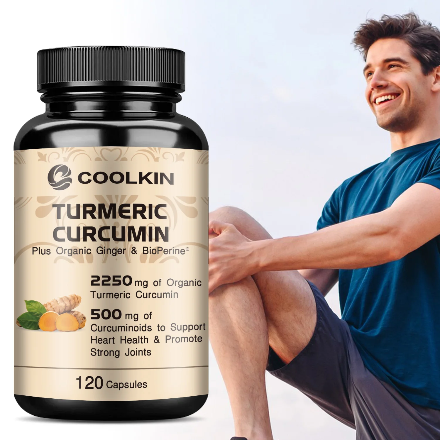 Curcuma Curcuma - com 95% Curc - Turmeric Curcumin Capsule avaliação e preço