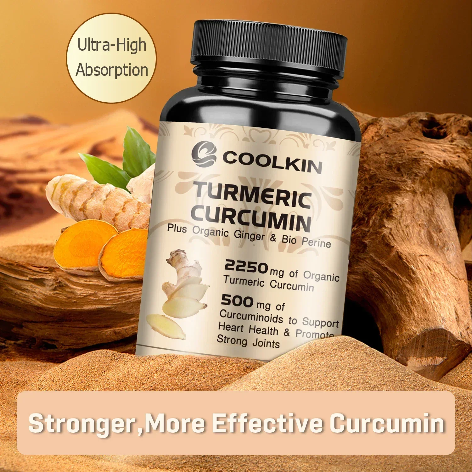 Curcuma Curcuma - com 95% Curc - Turmeric Curcumin Capsule avaliação e preço