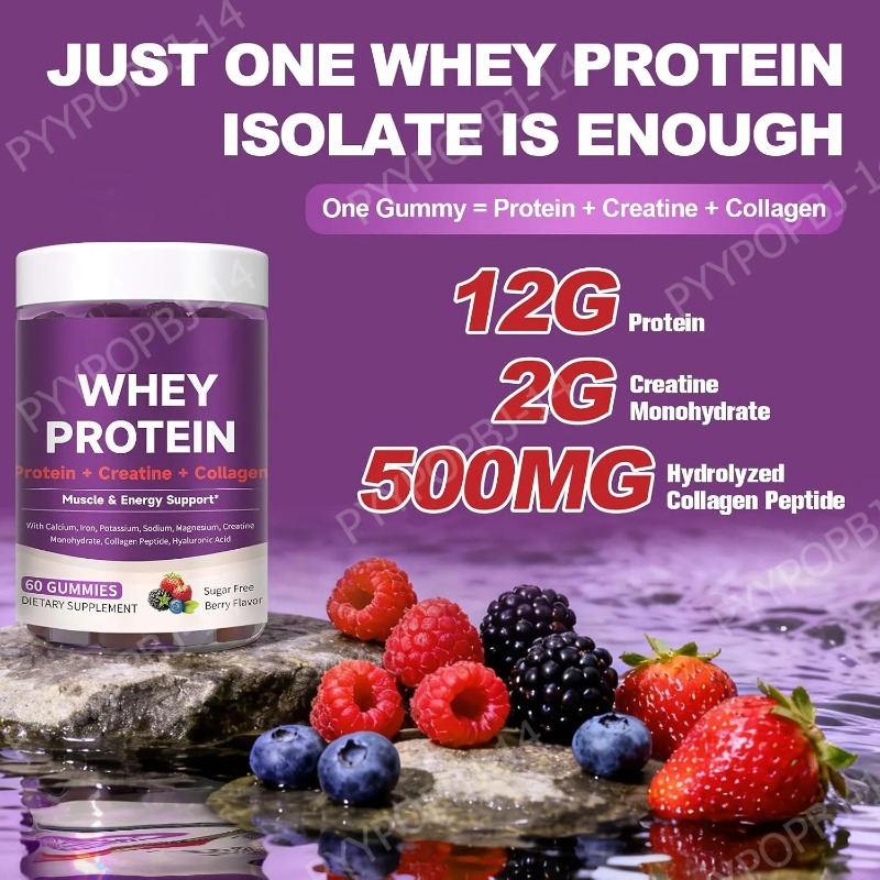 Gomas de Proteína com Whey, Cr - Fitness Nutrition Protein avaliação e preço