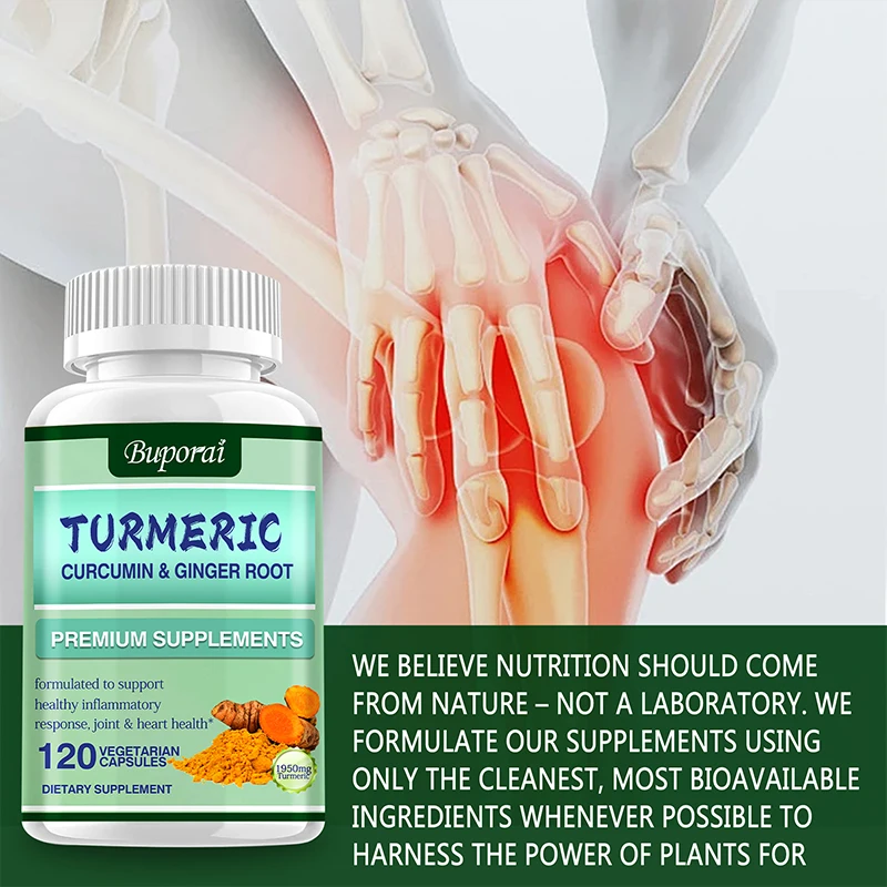 Curcumina de cúrcuma + raiz de - Turmeric Curcumin Capsule avaliação e preço