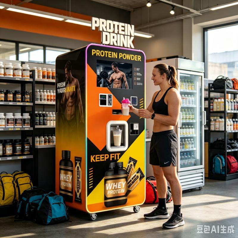 Máquina de Venda Automática de - Fitness Nutrition Protein avaliação e preço