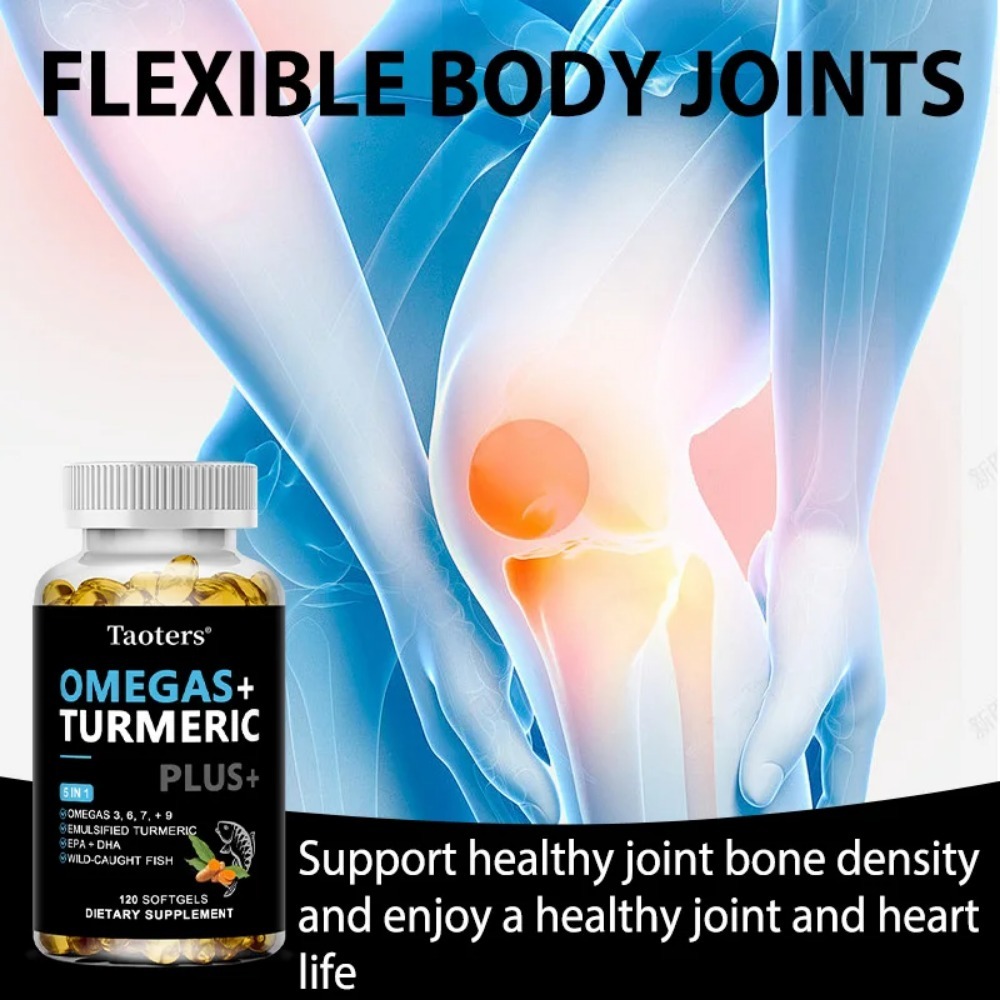 Suplemento Omega 3 6 9 Plus -  - Turmeric Curcumin Capsule avaliação e preço