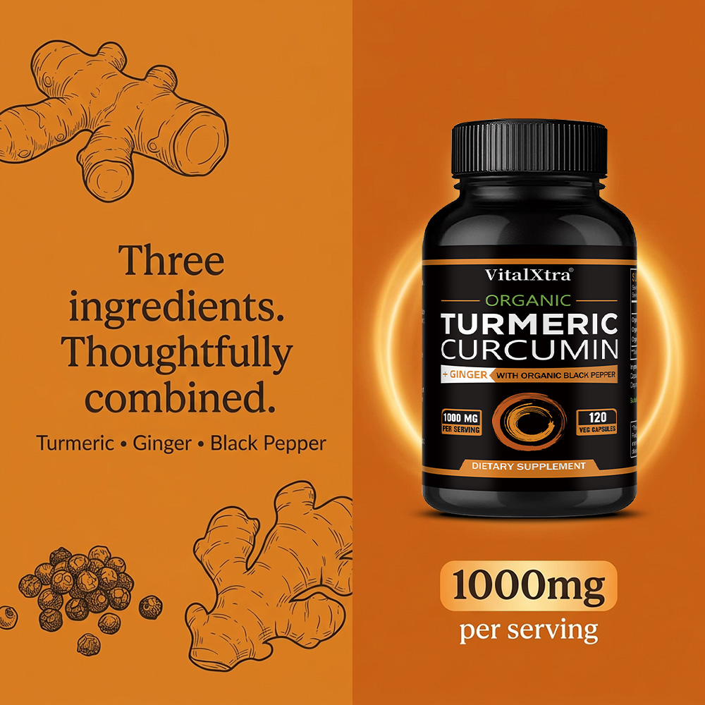 Cúrcuma Curcumina com Pimenta  - Turmeric Curcumin Capsule avaliação e preço